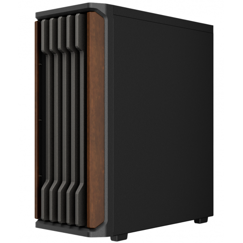 Корпус Gamdias AURA GC11 Tempered Glass без БП (4711514503753) Black/Wood купить в Украине: Киев, Днепр, Харьков, Одесса  | Проверка совместимости, низкая цена, отзывы, характеристики от TELEMART фото