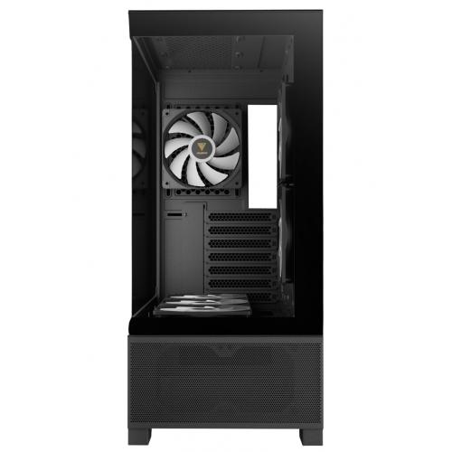 Корпус Gamdias AURA GC12 ARGB Tempered Glass без БП (4711514503821) Black купить в Украине: Киев, Днепр, Харьков, Одесса  | Проверка совместимости, низкая цена, отзывы, характеристики от TELEMART фото