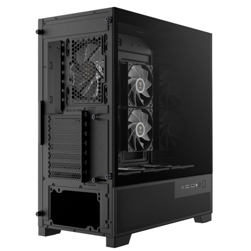 Корпус Gamdias AURA GC12 ARGB Tempered Glass без БП (4711514503821) Black купить в Украине: Киев, Днепр, Харьков, Одесса  | Проверка совместимости, низкая цена, отзывы, характеристики от TELEMART фото