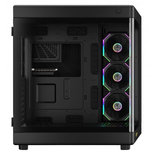 Корпус Gamdias NESO P1 PRO Tempered Glass без БЖ (4711514500424) Black купити в Україні: Київ, Львів, Хмельницький, Тернопіль | Перевірка сумісності, низька ціна, відгуки, характеристики від TELEMART фото