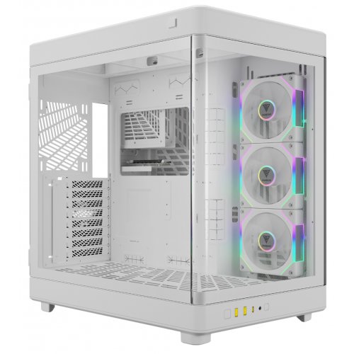 Корпус Gamdias NESO P1 PRO Tempered Glass без БЖ (4711514500431) White купити в Україні: Київ, Львів, Хмельницький, Тернопіль | Перевірка сумісності, низька ціна, відгуки, характеристики від TELEMART фото