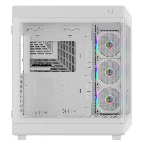 Корпус Gamdias NESO P1 PRO Tempered Glass без БЖ (4711514500431) White купити в Україні: Київ, Львів, Хмельницький, Тернопіль | Перевірка сумісності, низька ціна, відгуки, характеристики від TELEMART фото