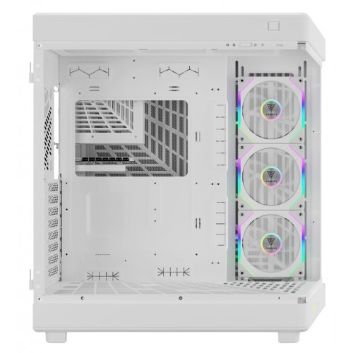 Корпус Gamdias NESO P1 PRO Tempered Glass без БЖ (4711514500431) White купити в Україні: Київ, Львів, Хмельницький, Тернопіль | Перевірка сумісності, низька ціна, відгуки, характеристики від TELEMART фото