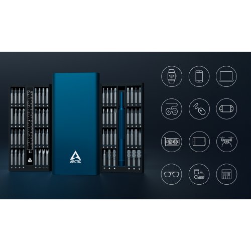 Набір викруток Arctic Precision Screwdriver Toolkit (AETLS00001A) купити в Україні: Київ, Львів, Хмельницький, Тернопіль | Низька ціна, відгуки, характеристики від TELEMART фото
