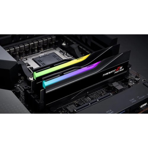 ОЗП G.Skill DDR5 32GB (2x16GB) 6000Mhz Trident Z5 Neo RGB Black (F5-6000J2836G16GX2-TZ5NR) купити в Україні: Київ, Львів, Хмельницький, Тернопіль | Перевірка сумісності, низька ціна, відгуки, характеристики від TELEMART фото