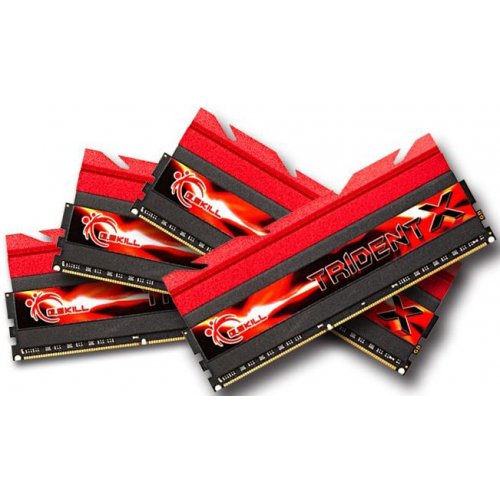 Продать ОЗУ G.Skill DDR3 16GB (4x4GB) 2400Mhz Trident Х (F3-2400C10Q-16GTX) по Trade-In интернет-магазине Телемарт - Киев, Днепр, Украина фото
