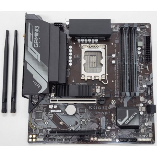 Материнская плата Gigabyte B760M GAMING X AX DDR4 (s1700, Intel B760) (Восстановлено продавцом, 807445) купить в Украине: Киев, Днепр, Харьков, Одесса  | Проверка совместимости, низкая цена, отзывы, характеристики от TELEMART фото