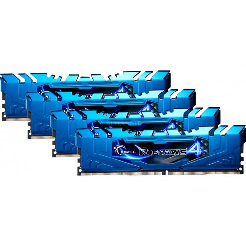 Продати ОЗП G.Skill DDR4 16GB (4x4GB) 3400Mhz Ripjaws 4 (F4-3400C16Q-16GRBD) за Trade-In у інтернет-магазині Телемарт - Київ, Дніпро, Україна фото
