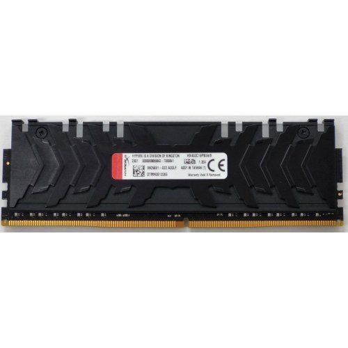 Озу HyperX DDR4 8GB 3200Mhz Predator RGB (HX432C16PB3A/8) (Восстановлено продавцом, 807548) купить в Украине: Киев, Днепр, Харьков, Одесса  | Проверка совместимости, низкая цена, отзывы, характеристики от TELEMART фото