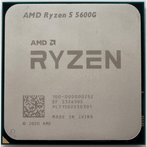 Процесор AMD Ryzen 5 5600G 3.9(4.4)GHz 16MB sAM4 Tray (100-000000252) (Відновлено продавцем, 807553) купити в Україні: Київ, Львів, Хмельницький, Тернопіль | Перевірка сумісності, низька ціна, відгуки, характеристики від TELEMART фото
