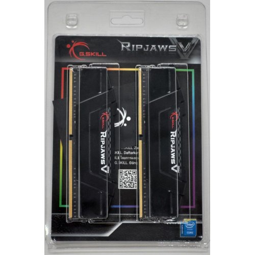 Озу G.Skill DDR4 16GB (2x8GB) 3200Mhz Ripjaws V (F4-3200C16D-16GVKB) (Восстановлено продавцом, 807560) купить в Украине: Киев, Днепр, Харьков, Одесса  | Проверка совместимости, низкая цена, отзывы, характеристики от TELEMART фото