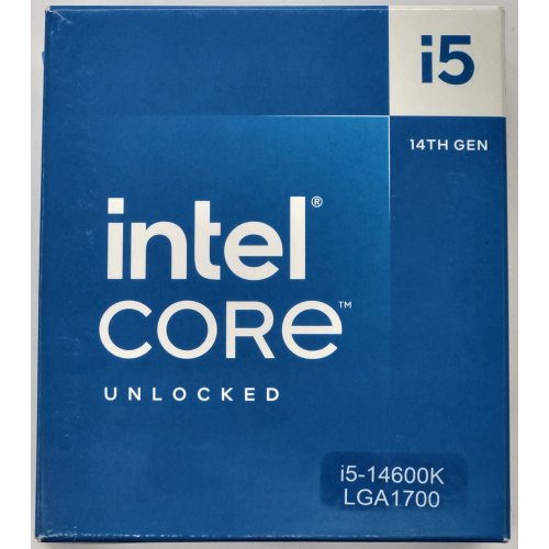 Процессор Intel Core i5-14600K 3.5(5.3)GHz 24MB s1700 Box (BX8071514600K) (Восстановлено продавцом, 807744) купить в Украине: Киев, Днепр, Харьков, Одесса  | Проверка совместимости, низкая цена, отзывы, характеристики от TELEMART фото