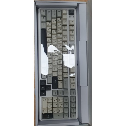 Уцінка клавіатура Attack Shark X98 RGB Linear Strawberry Switch Wireless (AS-6972792470603-CW-UA) White (Пошкоджено пакування, 807761) купити в Україні: Київ, Львів, Хмельницький, Тернопіль | Низька ціна, відгуки, характеристики від TELEMART фото