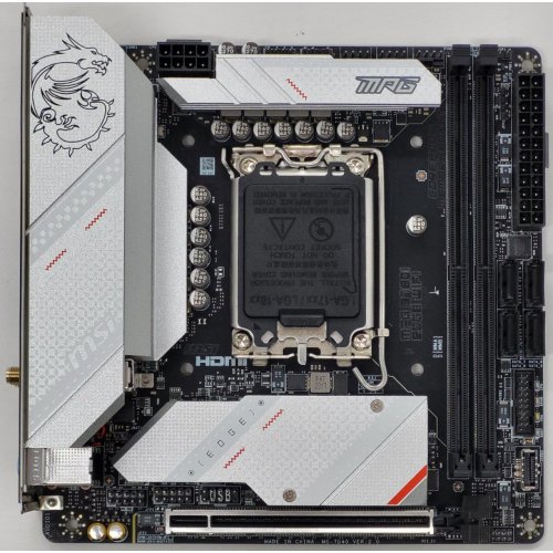 Материнская плата MSI MPG B760I EDGE WIFI (s1700, Intel B760) (Восстановлено продавцом, 807768) купить в Украине: Киев, Днепр, Харьков, Одесса  | Проверка совместимости, низкая цена, отзывы, характеристики от TELEMART фото