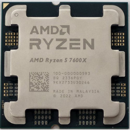 Процессор AMD Ryzen 5 7600X 4.7(5.3)GHz 32MB sAM5 Tray (100-000000593) (Восстановлено продавцом, 807810) купить в Украине: Киев, Днепр, Харьков, Одесса  | Проверка совместимости, низкая цена, отзывы, характеристики от TELEMART фото
