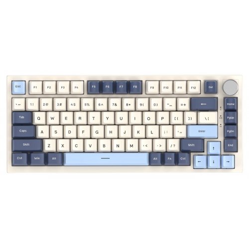 Уценка клавиатура Attack Shark K85 RGB Magnetic Switch (AS-6972792470290-B-UA) Blueberry (Повреждена упаковка, 807822) купить в Украине: Киев, Днепр, Харьков, Одесса  | Низкая цена, отзывы, характеристики от TELEMART фото