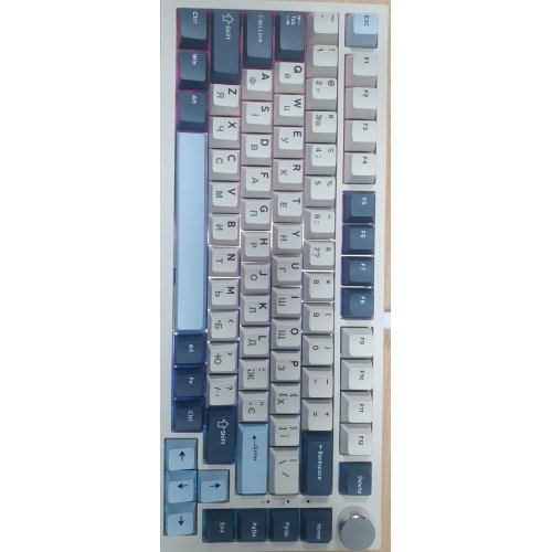 Уценка клавиатура Attack Shark K85 RGB Magnetic Switch (AS-6972792470290-B-UA) Blueberry (Повреждена упаковка, 807822) купить в Украине: Киев, Днепр, Харьков, Одесса  | Низкая цена, отзывы, характеристики от TELEMART фото
