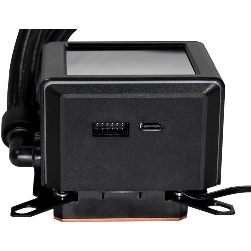 Уценка готовая сво Lian Li Galahad II LCD 360 (G89.GA2ALCD36B.00) Black (Вскрытая упаковка, 807835) купить в Украине: Киев, Днепр, Харьков, Одесса  | Проверка совместимости, низкая цена, отзывы, характеристики от TELEMART фото