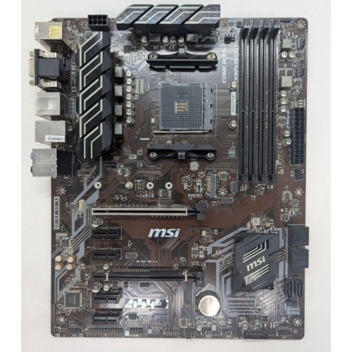 Материнська плата MSI B450-A PRO (sAM4, AMD B450) (Відновлено продавцем, 808018) купити в Україні: Київ, Львів, Хмельницький, Тернопіль | Перевірка сумісності, низька ціна, відгуки, характеристики від TELEMART фото