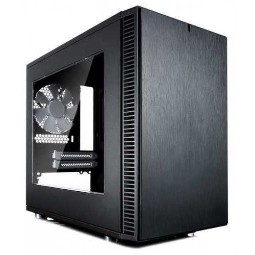 Уценка корпус Fractal Design Define Nano S Window без БП (FD-CA-DEF-NANO-S-BK-W) Black (Повреждена упаковка, 808127) купить в Украине: Киев, Днепр, Харьков, Одесса  | Проверка совместимости, низкая цена, отзывы, характеристики от TELEMART фото