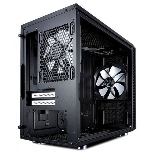 Уценка корпус Fractal Design Define Nano S Window без БП (FD-CA-DEF-NANO-S-BK-W) Black (Повреждена упаковка, 808127) купить в Украине: Киев, Днепр, Харьков, Одесса  | Проверка совместимости, низкая цена, отзывы, характеристики от TELEMART фото