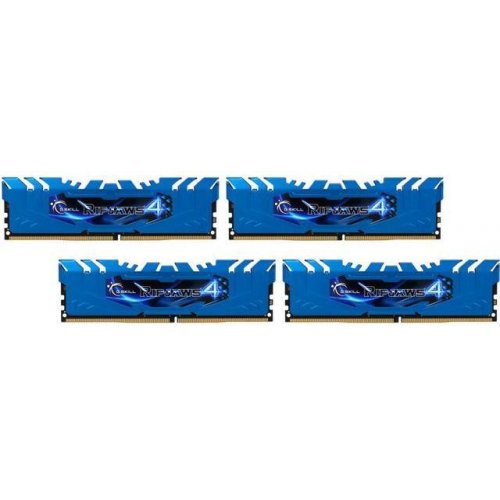 Продать ОЗУ G.Skill DDR4 32GB (4x8GB) 2666Mhz Ripjaws4 (F4-2666C16Q-32GRB) по Trade-In интернет-магазине Телемарт - Киев, Днепр, Украина фото