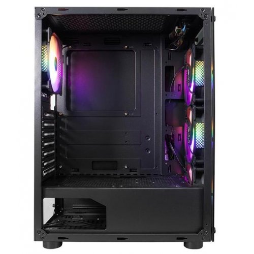 Корпус 1stPlayer V3-B-BK-4F1 без БП Black купить в Украине: Киев, Днепр, Харьков, Одесса  | Проверка совместимости, низкая цена, отзывы, характеристики от TELEMART фото