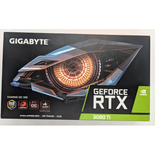 Відеокарта Gigabyte GeForce RTX 3080 Ti Gaming OC 12288MB (GV-N308TGAMING OC-12GD) (Відновлено продавцем, 808416) купити в Україні: Київ, Львів, Хмельницький, Тернопіль | Перевірка сумісності, низька ціна, відгуки, характеристики від TELEMART фото