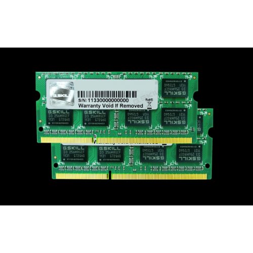Продать ОЗУ G.Skill SODIMM DDR3 4GB (2x2GB) 1066Mhz (FA-8500CL7D-4GBSQ) по Trade-In интернет-магазине Телемарт - Киев, Днепр, Украина фото
