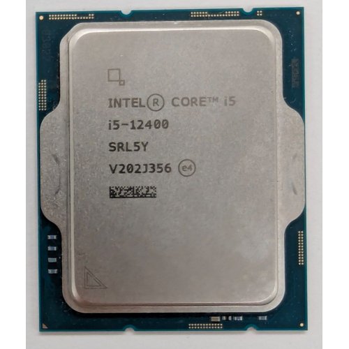 Процесор Intel Core i5-12400 2.5(4.4)GHz 18MB s1700 Box (BX8071512400) (Відновлено продавцем, 808423) купити в Україні: Київ, Львів, Хмельницький, Тернопіль | Перевірка сумісності, низька ціна, відгуки, характеристики від TELEMART фото