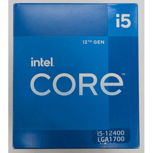 Процесор Intel Core i5-12400 2.5(4.4)GHz 18MB s1700 Box (BX8071512400) (Відновлено продавцем, 808423) купити в Україні: Київ, Львів, Хмельницький, Тернопіль | Перевірка сумісності, низька ціна, відгуки, характеристики від TELEMART фото