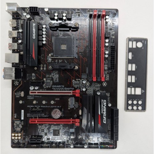 Материнская плата Gigabyte GA-AX370-GAMING K3 (sAM4, AMD X370) (Восстановлено продавцом, 808435) купить в Украине: Киев, Днепр, Харьков, Одесса  | Проверка совместимости, низкая цена, отзывы, характеристики от TELEMART фото