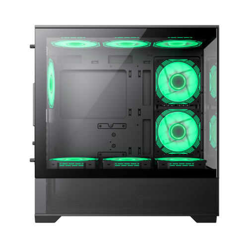 Уцінка корпус GAMEMAX Vista M Tempered Glass без БЖ Black (Розкрита упаковка, 808436) купити в Україні: Київ, Львів, Хмельницький, Тернопіль | Перевірка сумісності, низька ціна, відгуки, характеристики від TELEMART фото