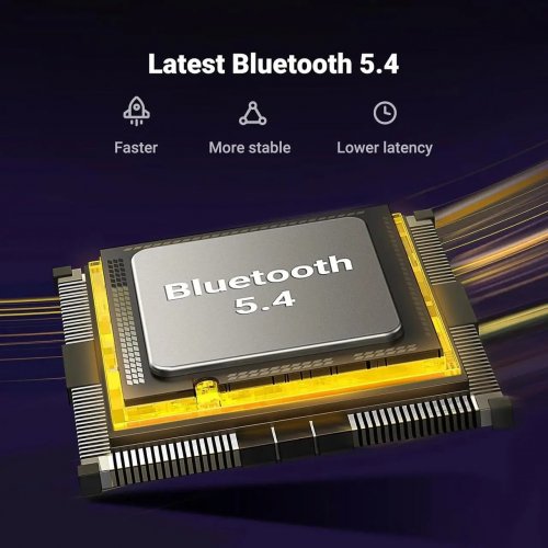 Bluetooth адаптер Ugreen CM748 Bluetooth 5.4 (35058) Black купити в Україні: Київ, Львів, Хмельницький, Тернопіль | Низька ціна, відгуки, характеристики від TELEMART фото