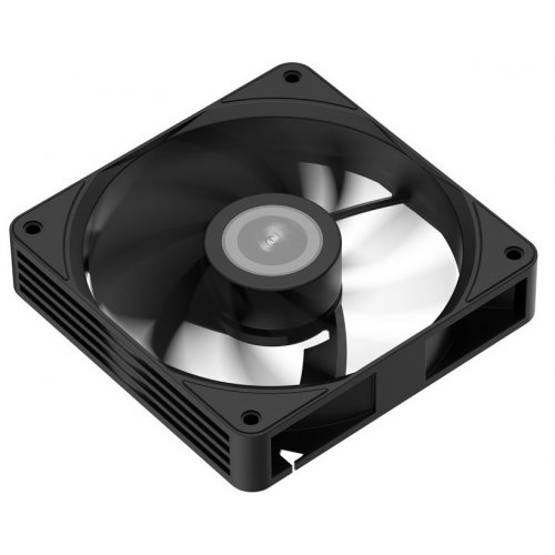 Кулер для корпуса SAMA FZ12 (FZ12-BKXX1TOX-G) Black купити в Україні: Київ, Львів, Хмельницький, Тернопіль, Івано-Франківськ | Перевірка сумісності, низька ціна, відгуки, характеристики від TELEMART фото