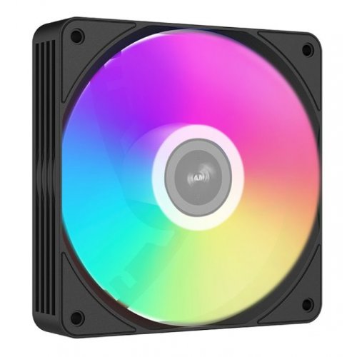 Кулер для корпуса SAMA FZ12 ARGB (FZ12-BKAM1TOX-G) Black купить в Украине: Киев, Днепр, Харьков, Одесса  | Проверка совместимости, низкая цена, отзывы, характеристики от TELEMART фото