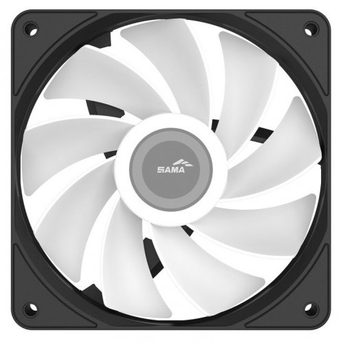 Кулер для корпуса SAMA FZ12R ARGB (FZ12-BKAM1TOR-G) Black купить в Украине: Киев, Днепр, Харьков, Одесса  | Проверка совместимости, низкая цена, отзывы, характеристики от TELEMART фото