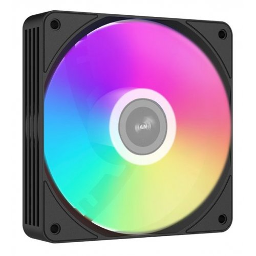 Кулер для корпуса SAMA FZ12R ARGB (FZ12-BKAM1TOR-G) Black купить в Украине: Киев, Днепр, Харьков, Одесса  | Проверка совместимости, низкая цена, отзывы, характеристики от TELEMART фото