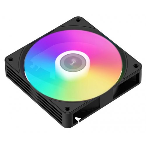 Кулер для корпуса SAMA FZ12R ARGB (FZ12-BKAM1TOR-G) Black купить в Украине: Киев, Днепр, Харьков, Одесса  | Проверка совместимости, низкая цена, отзывы, характеристики от TELEMART фото