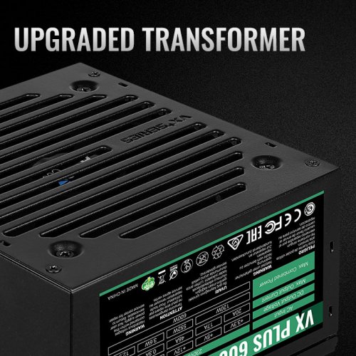 Блок живлення Aerocool VX PLUS Stealth 600W (ACPN-VS60NEY.12) купити в Україні: Київ, Львів, Хмельницький, Тернопіль | Перевірка сумісності, низька ціна, відгуки, характеристики від TELEMART фото
