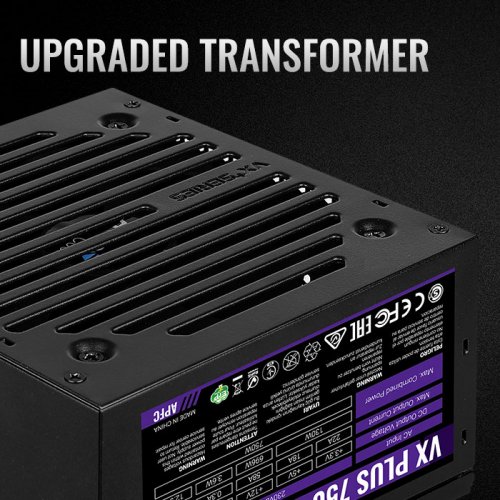 Блок живлення Aerocool VX PLUS Stealth 750W (ACPN-VS75AEY.12) купити в Україні: Київ, Львів, Хмельницький, Тернопіль | Перевірка сумісності, низька ціна, відгуки, характеристики від TELEMART фото