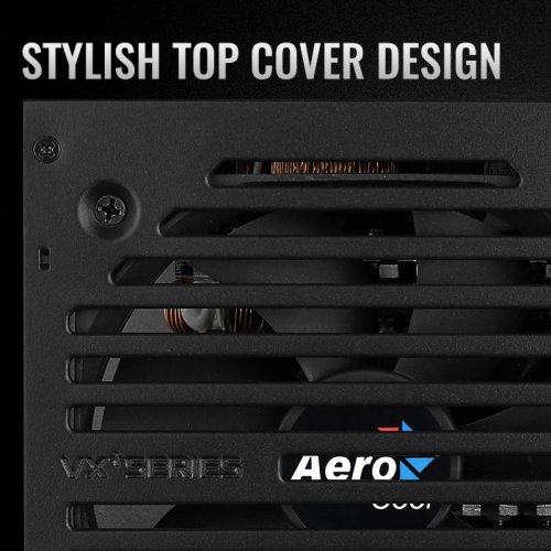 Блок питания Aerocool VX PLUS Stealth 500W (ACPN-VS50NEY.12) купить в Украине: Киев, Днепр, Харьков, Одесса  | Проверка совместимости, низкая цена, отзывы, характеристики от TELEMART фото