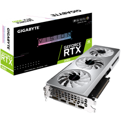 Видеокарта Gigabyte GeForce RTX 3060 VISION OC 12288MB (GV-N3060VISION OC-12GD 2.0) (Восстановлено продавцом, 808509)