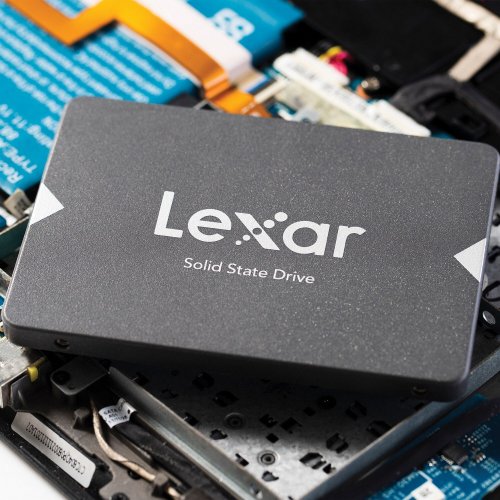 Уцінка ssd-диск Lexar NS100 3D NAND TLC 512GB 2.5" (LNS100-512RB) (Розкрита упаковка, 808514) купити в Україні: Київ, Львів, Хмельницький, Тернопіль | Перевірка сумісності, низька ціна, відгуки, характеристики від TELEMART фото