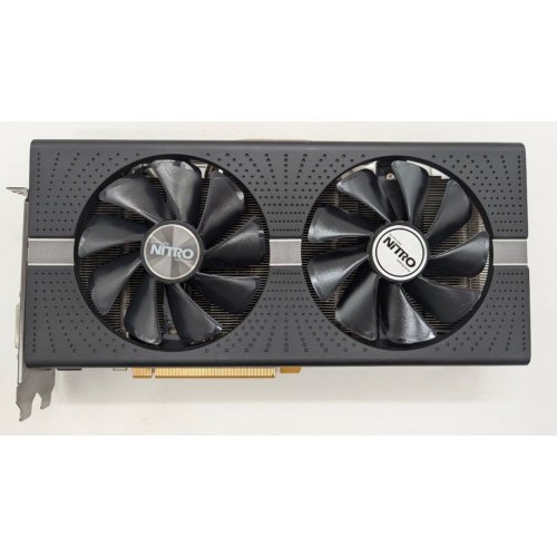 Відеокарта Sapphire Radeon RX 580 NITRO+ 4096MB (11265-07-20G SR) Seller Recertified (Відновлено продавцем, 808517) купити в Україні: Київ, Львів, Хмельницький, Тернопіль | Перевірка сумісності, низька ціна, відгуки, характеристики від TELEMART фото