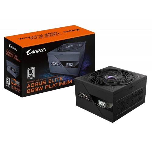 Уценка блок питания Gigabyte AE850PM PG5 850W (GP-AE850PM PG5) Black (После видеообзора, 808547) купить в Украине: Киев, Днепр, Харьков, Одесса  | Проверка совместимости, низкая цена, отзывы, характеристики от TELEMART фото