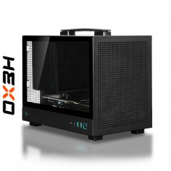 Комп'ютер HEXO Gaming MiniBox Pro (HGP-7700N5070-D532S1TBK) Black / AMD Ryzen 7 7700 (3.8-5.3), 8 ядер / RTX 5070 / 32 ГБ (DDR5) / 1024 ГБ (SSD)