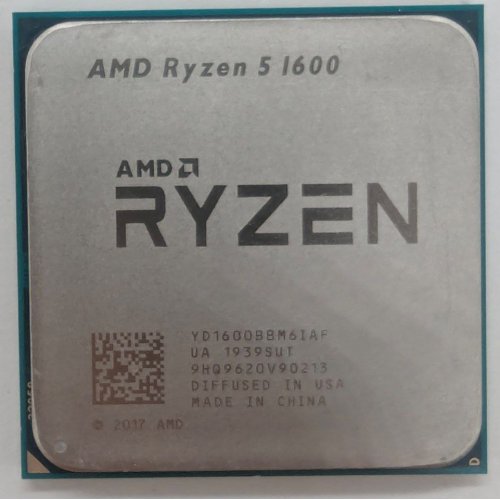 Процессор AMD Ryzen 5 1600 3.2(3.6)GHz sAM4 Tray (YD1600BBAEMPK) (Восстановлено продавцом, 808748) купить в Украине: Киев, Днепр, Харьков, Одесса  | Проверка совместимости, низкая цена, отзывы, характеристики от TELEMART фото