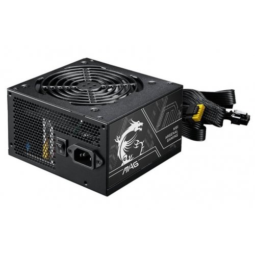 Блок питания MSI MAG 750W PCIE5 (A750BN II) купить в Украине: Киев, Днепр, Харьков, Одесса  | Проверка совместимости, низкая цена, отзывы, характеристики от TELEMART фото