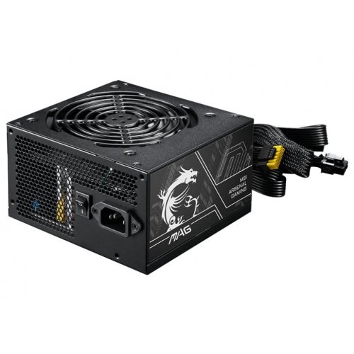 Блок питания MSI MAG 650W PCIE5 (A650BN II) купить в Украине: Киев, Днепр, Харьков, Одесса  | Проверка совместимости, низкая цена, отзывы, характеристики от TELEMART фото